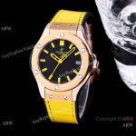 Hublot Ladies watches - Replica Classic Fusion Yellow Markers 33mm Watch